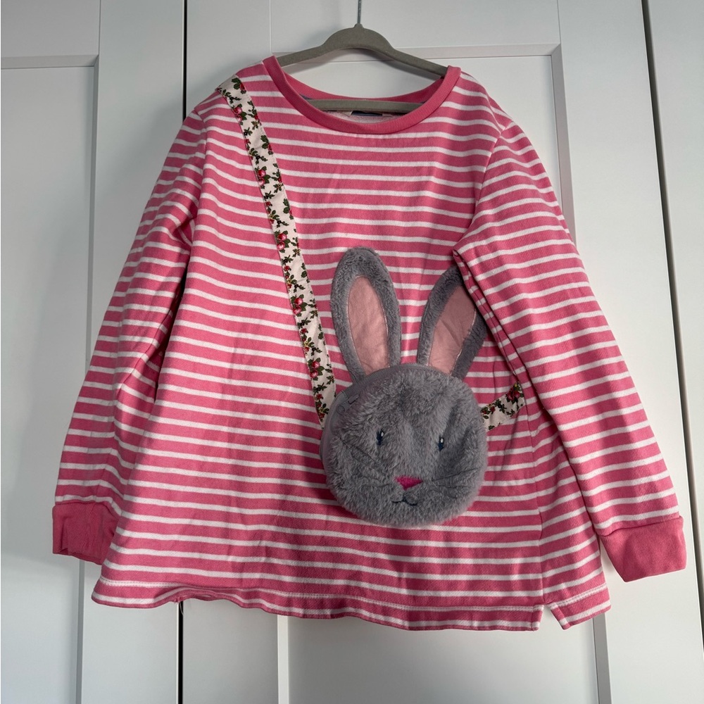 Cute for Easter! Mini Boden Bunny Shirt | Size 11-12 years